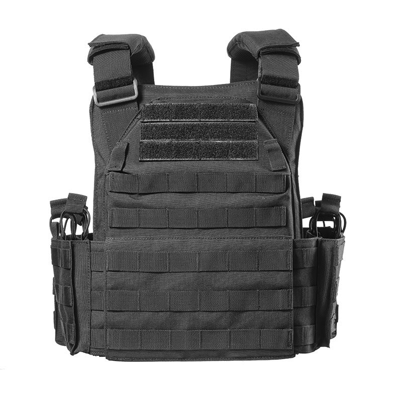 Adjustable tactical vest with secure storage for Gel Blaster enthusiasts