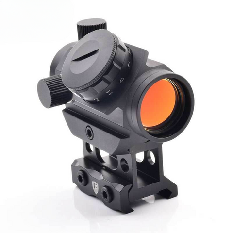 Robust aluminum Gel Blaster reflex sight with vertical and horizontal adjustments