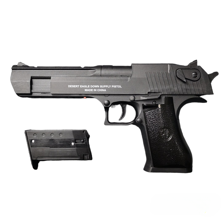 Compact Desert Eagle Gel Blaster with Reliable 7.4v Battery System