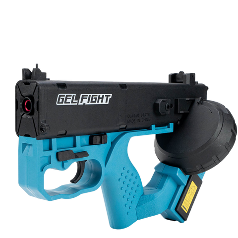 Cyberpunk 2077 DR-12 Quasar blue gel blaster for futuristic gameplay