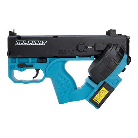 Cyberpunk 2077 DR-12 Quasar gel blaster blue designed for high performance