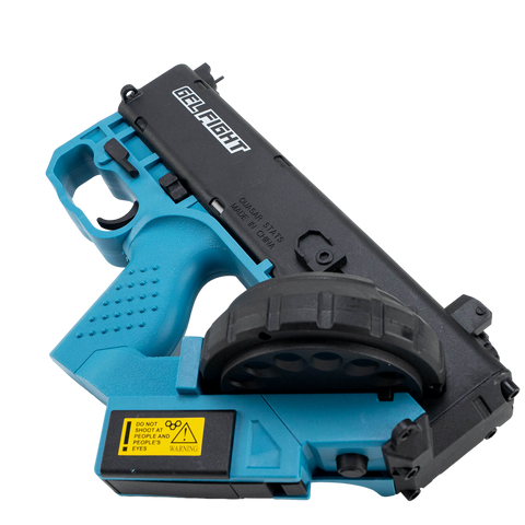 Cyberpunk 2077 DR-12 Quasar SMG blue gel blaster for stylish performance