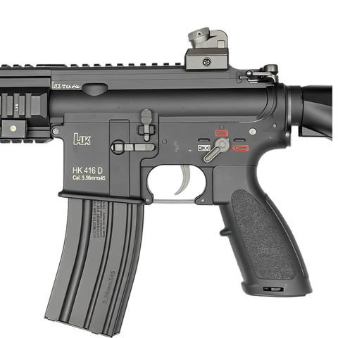 Durable HK416D Gel Blaster with Nylon Gearbox for Smooth Performance