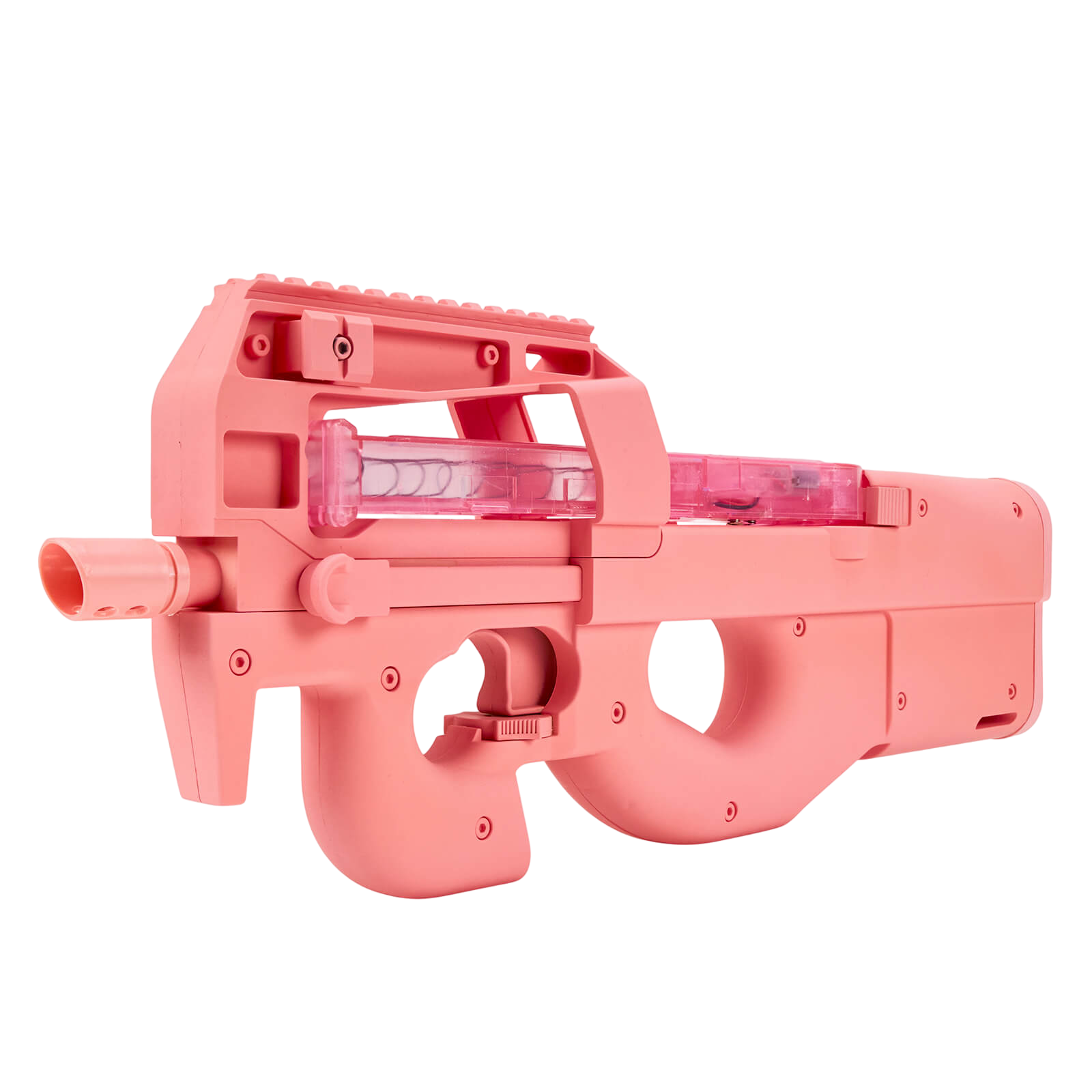 P90 pink gel blaster for stylish combat