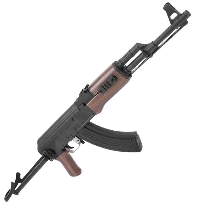 AK47S Electric Orby Gun: Alloy Barrel, Wooden Grip, and Powerful Performance