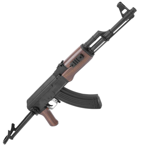 AK47S Electric Orby Gun: Alloy Barrel, Wooden Grip, and Powerful Performance