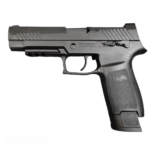 UDL SIG SAUER P320 M17 gel blaster featuring precision shooting, mini replica, and tactical accessories.