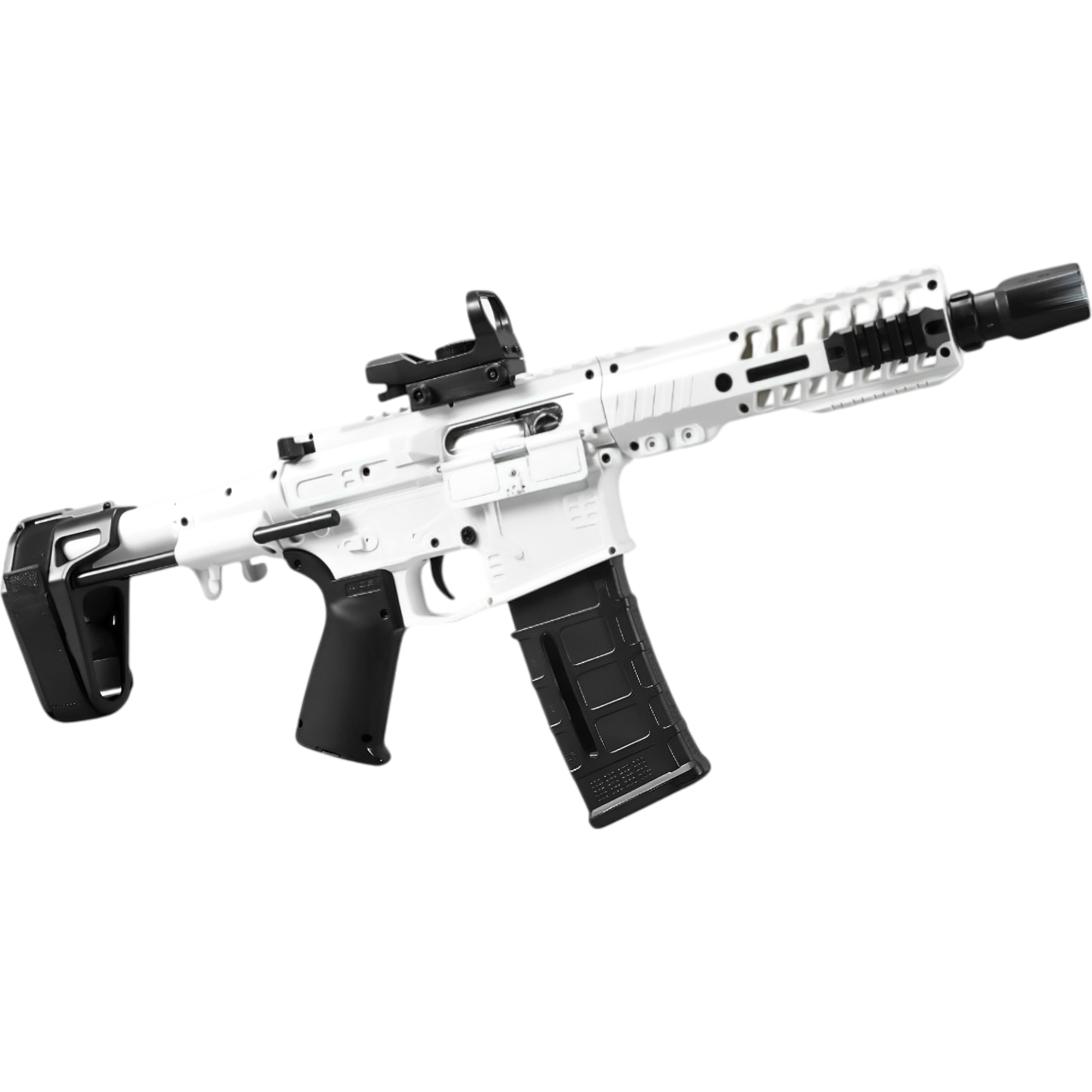 SLR 1.0 Gel Blaster in White: High Performance and Tactical Precision for Every Skirmish