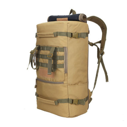 Tactical backpack with chest and waist straps for Gel Blaster stability