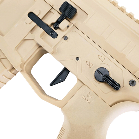 Tactical Sand F4 Gel Blaster with Adjustable Safe, Semi, and Auto Modes