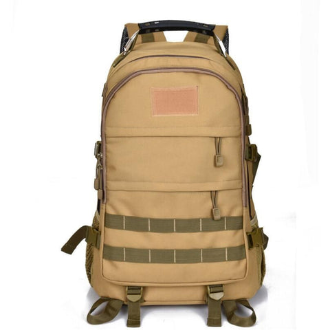 Versatile Gel Blaster backpack with hydration compatibility and reinforced handles